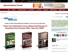 Tablet Screenshot of internetmasterycenter.com